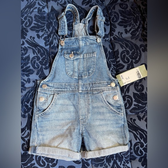 H&M Other - H&M Girls Stretch Denim Shortall NWT